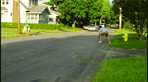 Invisible rope prank