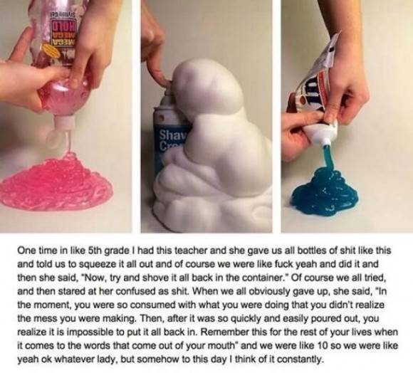Life lesson