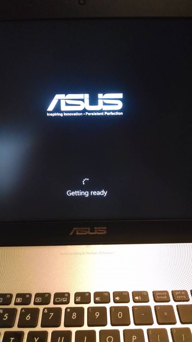 My computer must be a girl because it has been doing this for 30 minutes.