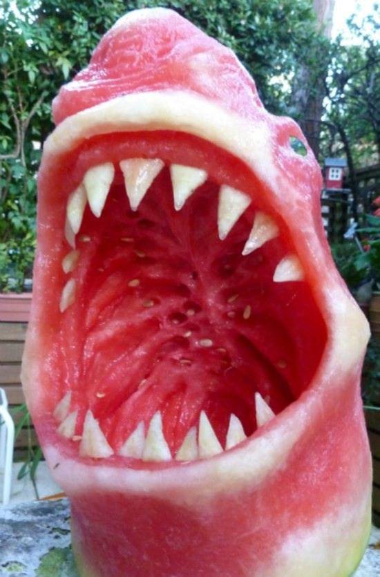 JAWS WATAMELON!!