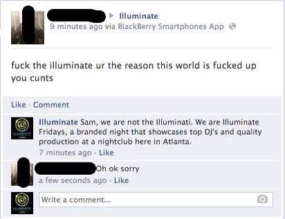 The Illuminate Controls the world