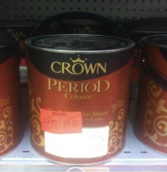 You want period colours? Make sure you use latex.
