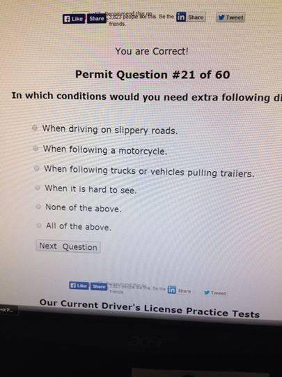 How am I supposed to select all of the above, when none of the above is above all of the above?