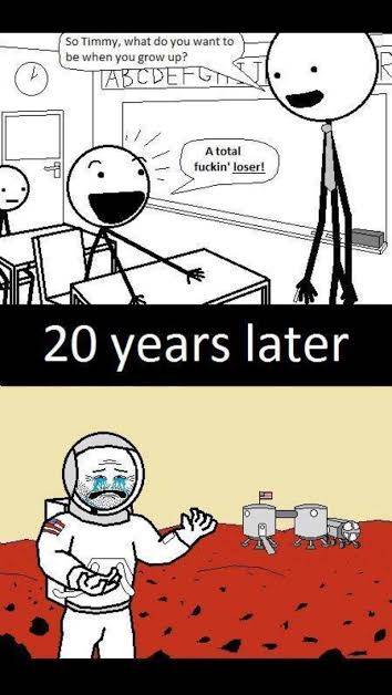 In a parallel universe this would be me