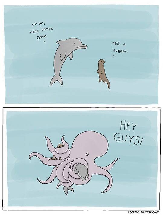 Uh oh. Here comes Dave.