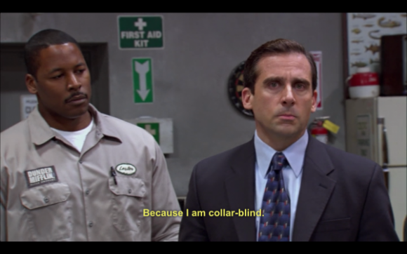 Michael Scott is very Politically Correct.