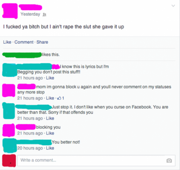 This idiot kid