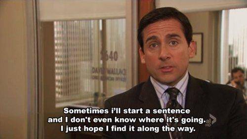 Had a job interview this morning. Basically sums up my whole experience.