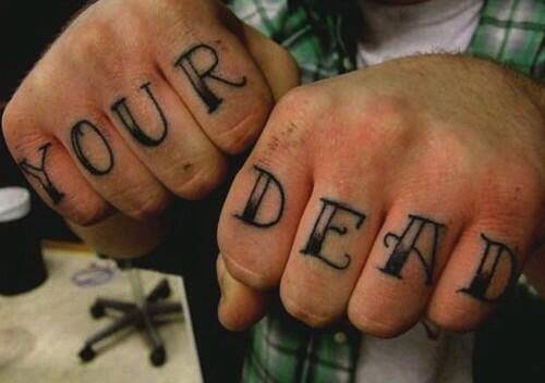 My dead?