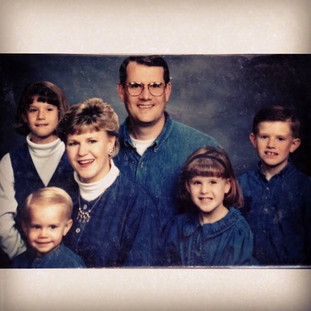 My family single handedly kept Levi's in business in the 90s