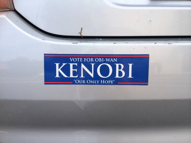 Well, he has my vote