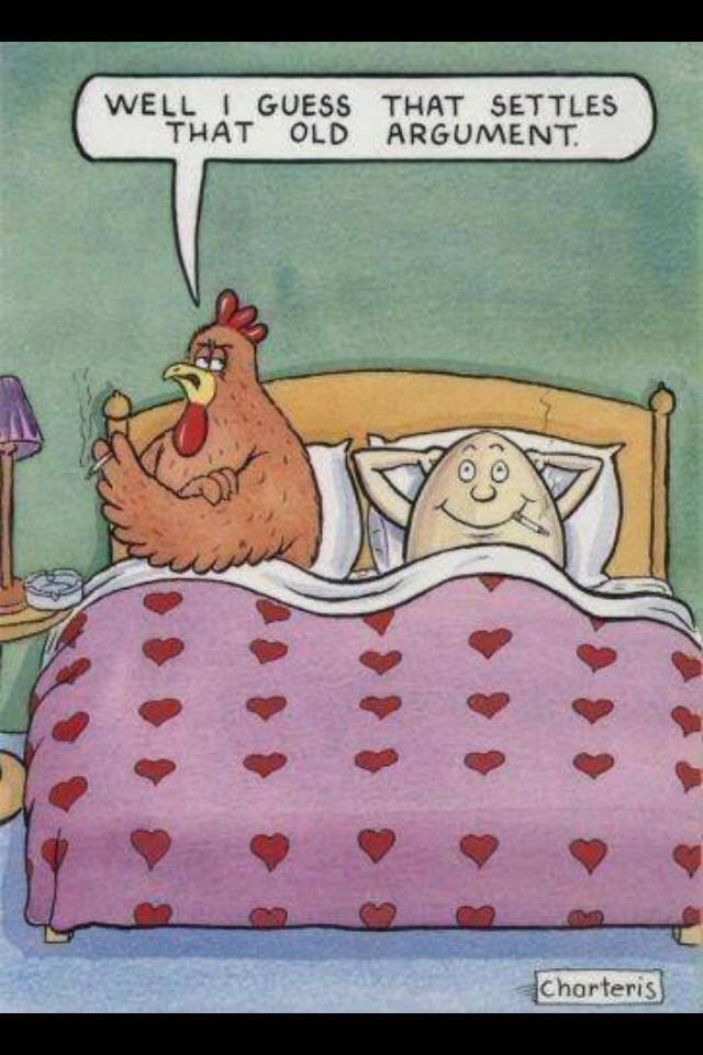 An answer to the age old question