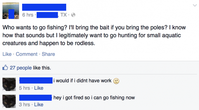 I guess he's off the hook...
