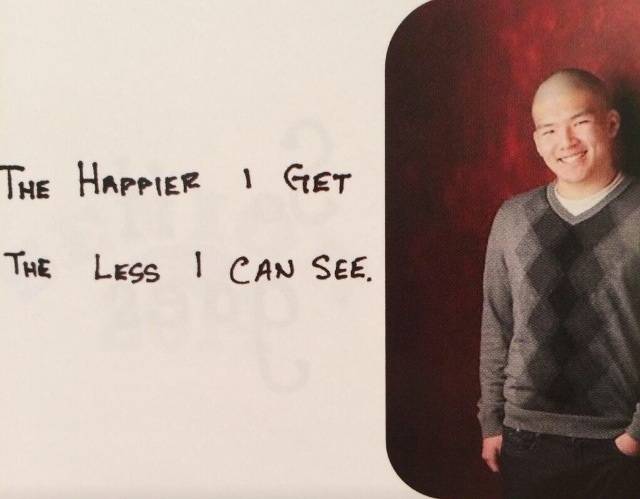 My friends senior quote.