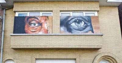 An abandoned town turns into a haven for amazing street art
