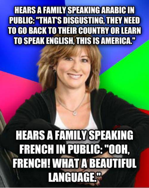 My mother, everyone