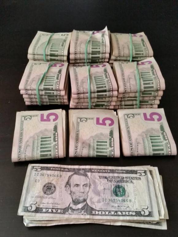 For the past year, I put away every $5 bill that came into my possession. To date, I’ve saved $3,335.