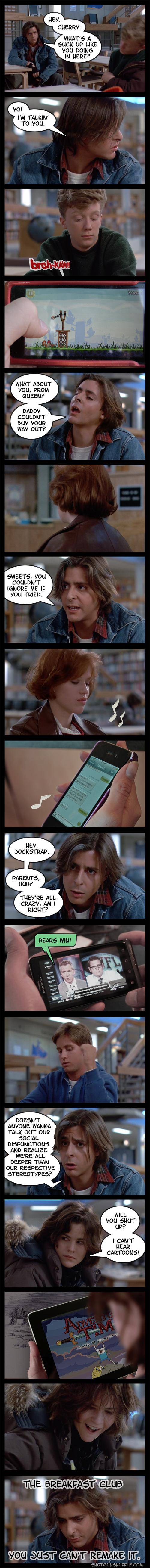 If The Breakfast Club was made today