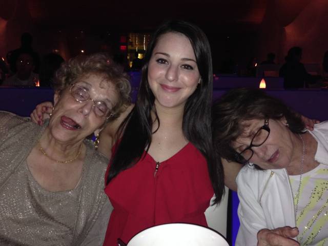 It was my graduation, but my grandmas were the ones who got wasted