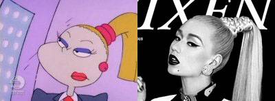 Am I the only one who thinks Iggy Azalea looks just like Charlotte Pickles?