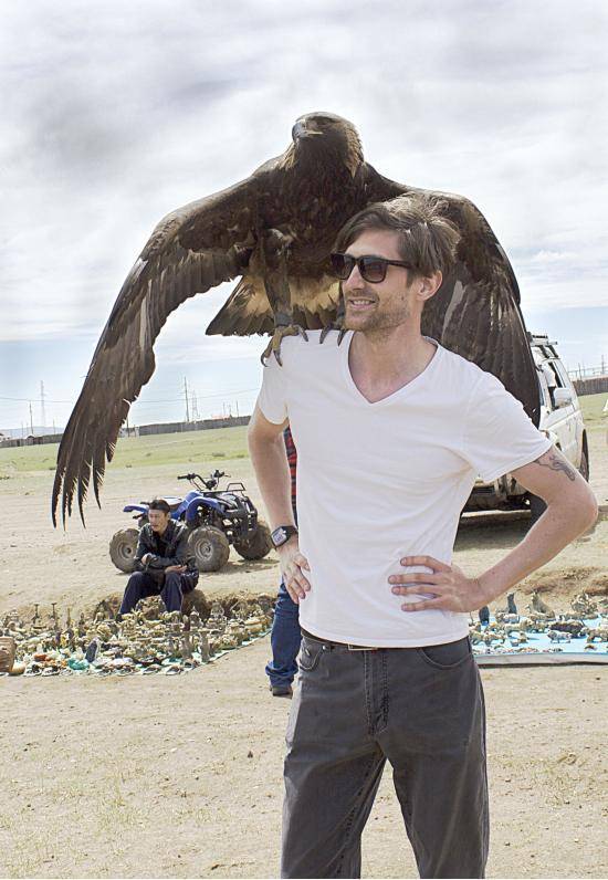 This golden eagle made me feel pretty badass