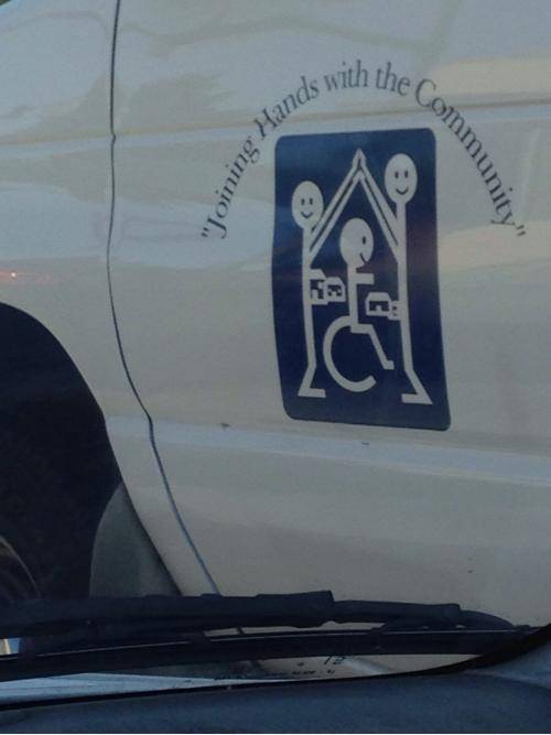Saw this strange logo on a van