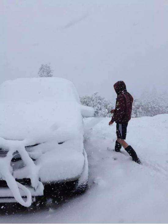 This is Utah right now. Forecast says it will be 85 by the weekend.
