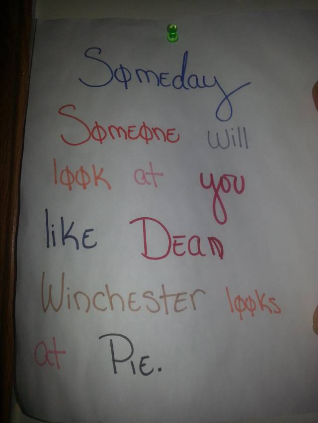 So this is on my teenaged daughters bathroom wall