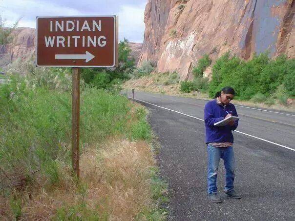 Found some amazing indian writing.