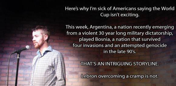 Unfair soccer hate