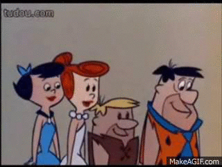 The Flintstones visit The Grand Canyon