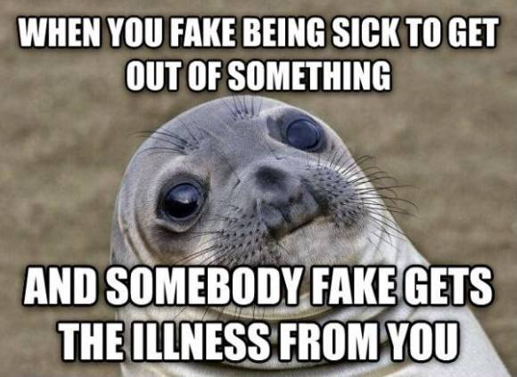 This just happened with my boss and me