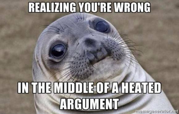 It’s so hard to admit when things get personal