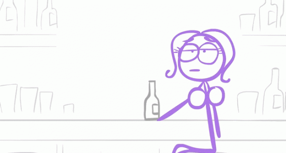I've never flirted with a woman, but I'm pretty sure this is how it works... right?