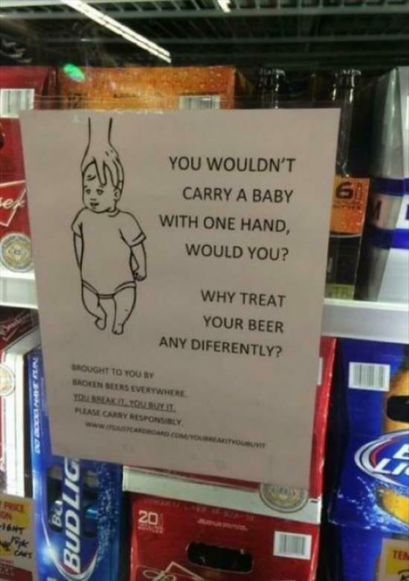 You have a good point...beer equality