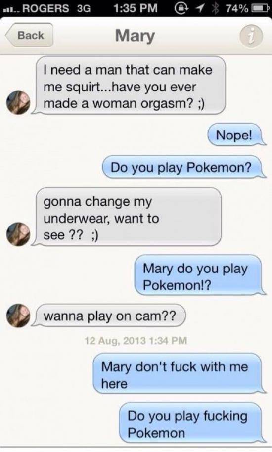 C'mon Mary! Focus! This is important.