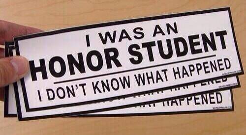 As someone who had straight As in honor classes until high school, I need this.