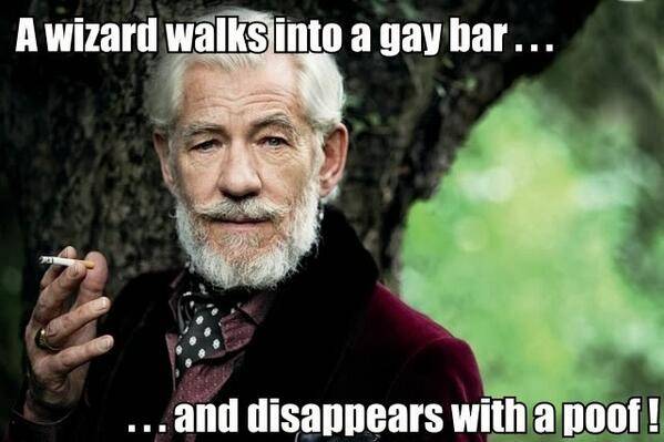 A gay wizard
