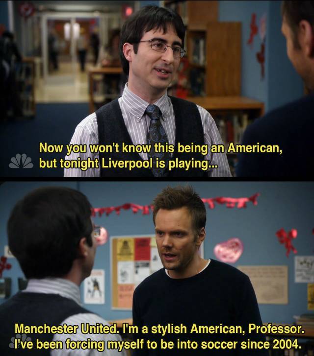 With the World Cup going on. I can see this conversation happening a lot.