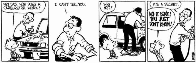 I love Calvin and Hobbes