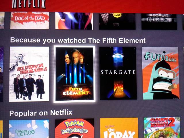 Wow good suggestion Netflix!