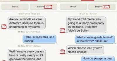 Outrageous Tinder Messages That Will Make You Glad You Don't Tinder