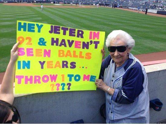 Grandma on heat