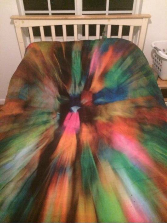 Friend’s room mate busted out this sick comforter