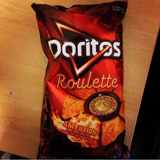 one in seven of the cheese chips is actually incredibly spicy... i don’t even really like Doritos but the marketing was so good i bought them.