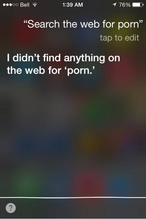 Dont you f*cking lie to me siri