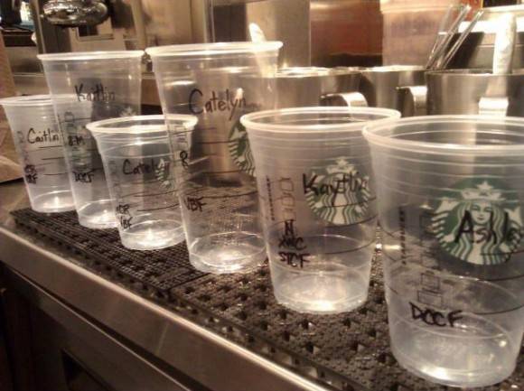 If you've ever been a barista, you know the horror of watching a group of teenage girls approach your store
