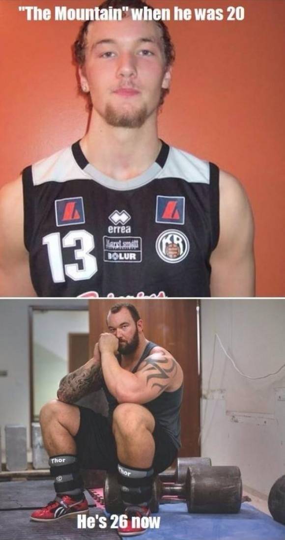 I guess the Mountain hit puberty twice