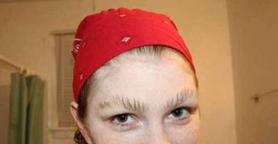 Hilarious Eyebrow Fails. What were they thinking!