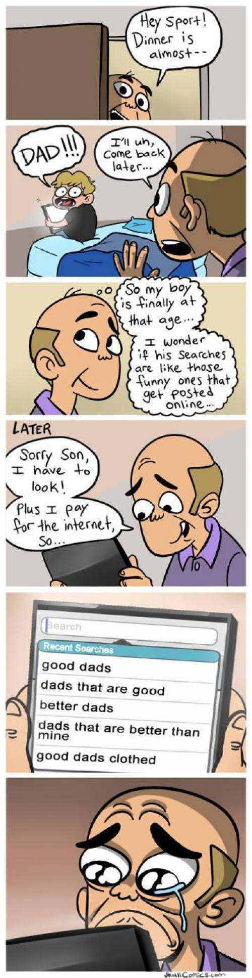 You go snooping, you might find something you don’t like